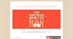 Desktop Screenshot of lesmoustachesdezebulon.com