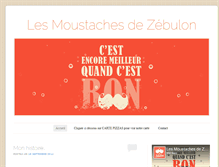 Tablet Screenshot of lesmoustachesdezebulon.com